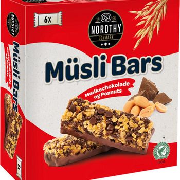 Musli Bar peanuts milk choco