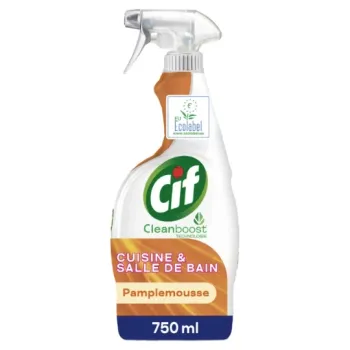 Comparez Cif Cleanboost cuisine et salle de bain