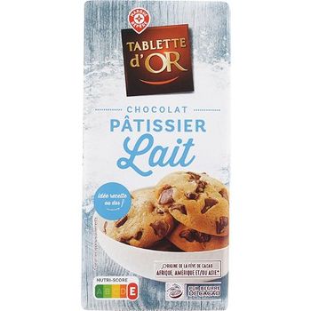 Chocolat au lait p?tissier