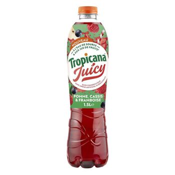 Tropicana juicy pomme cassis framboise 