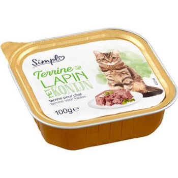 terrine au lapin pour chat