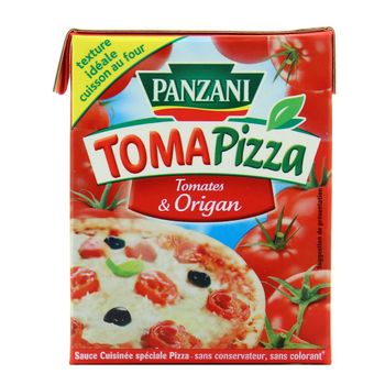 Comparez TomaPizza Tomates et Origan