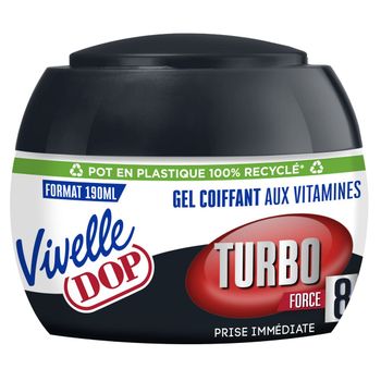 Comparez Gel pour cheveux Turbo force 8 - Vivel DOP 