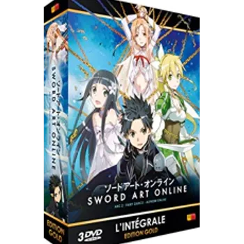 coffret DVD Sword art online saison 1 - 2e partie