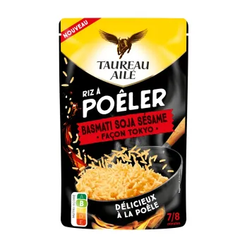 Riz a po?ler basmati soja s?same 