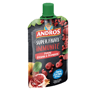 Comparez Super Fruits compote gourde