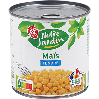 Comparez Notre jardin - Ma?s tendre