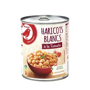 Haricots blancs ? la sauce tomate