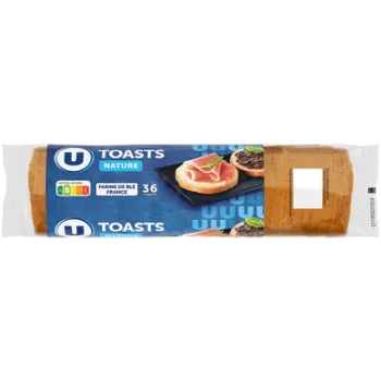 Toasts ronds au froment