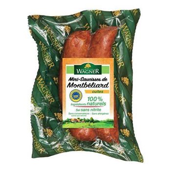 Mini-Saucisses de Montb?liard IGP cuites