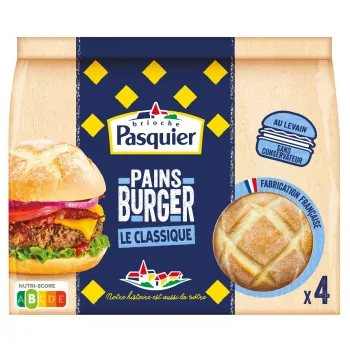 Pain burger classique Pasquier
