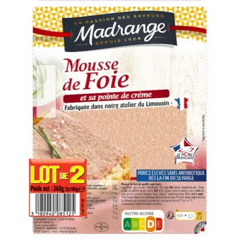 Mousse de Foie et sa pointe de cr?me