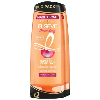 lot de 2 apr?s shampooing elseve Dreams long 400 ml