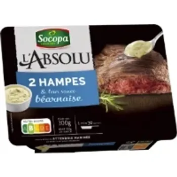 Comparez Viande bovine : Hampes avec sauce b?arnaise SOCOPA
