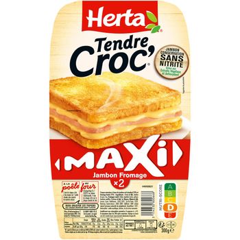 Tendre Croc Maxi Jambon Fromage