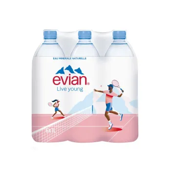 Evian 6x100cl PET