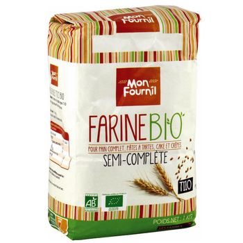 Farine semi-compl?te de bl? T110 Bio