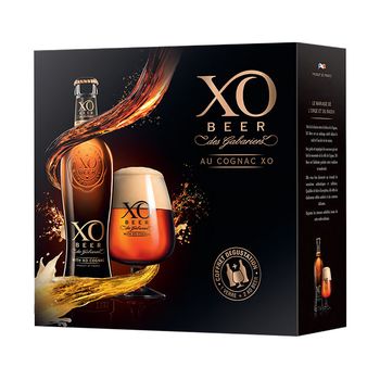 Coffret Xo beer 2btlles + 1 verre