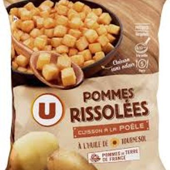 Pommes rissol?es