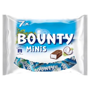 bounty mini barres chocolat?es 7pcs