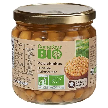 Pois chiches au sel de Noirmoutier