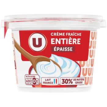Comparez U cr?me fra?che enti?re 