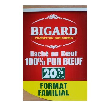 Comparez viande hach?  bigard