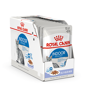 royal canin indoor sterilised 12 sachets chats 
