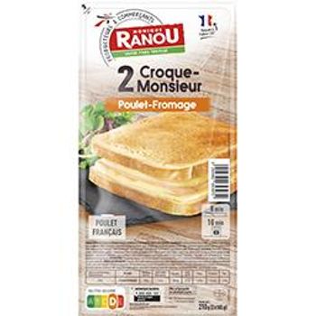 croque monsieur fromage poulet 