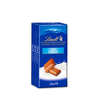 Lindt maitre Chocolatier lait extra fin
