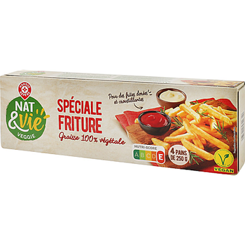 Graisse v?g?tale ? frire x 4