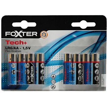 Piles Foxter LR6/AA tech+ x8