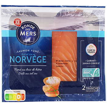 Saumon fum? ?lev? en Norv?ge