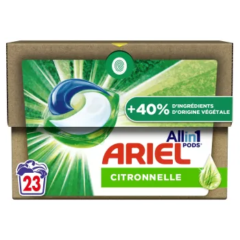 Comparez Lessive Ariel All In 1 Citronnelle 