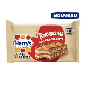 Harry's g?teau moelleux cacao noisette 