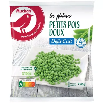 Petits pois doux d?j? cuit