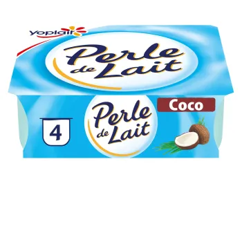 Perle de Lait Coco x 4