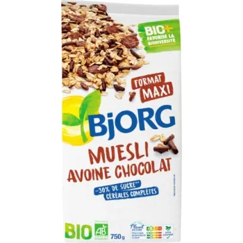 Muesli avoine chocolat