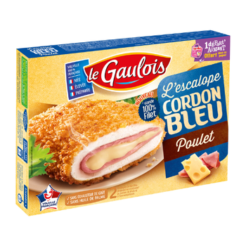 Comparez Cordon bleu poulet - Le gaulois