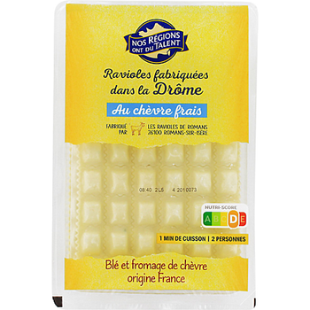 Ravioles au ch?vre de la Dr?me - Nos r?gions ont du talent