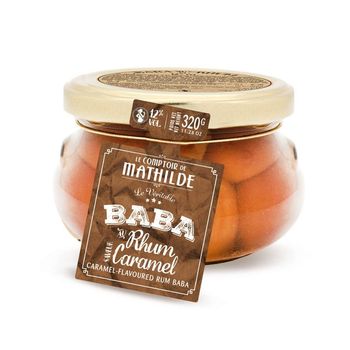 Baba rhum vanille caramel