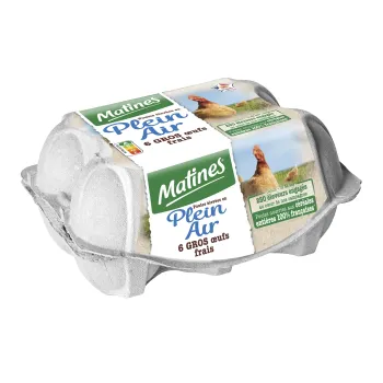 Oeufs matines plein air