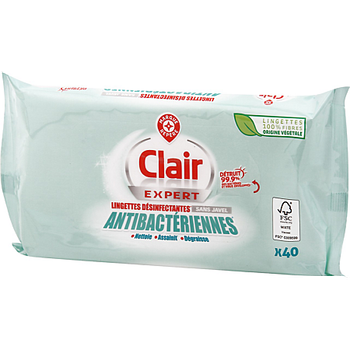 lingette d?sinfectant Clair - Marque Rep?re