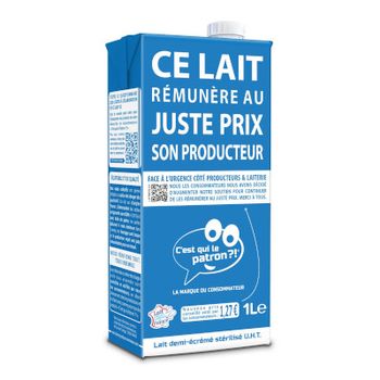 Lait demi-?cr?m? st?rilis? U. H. T.