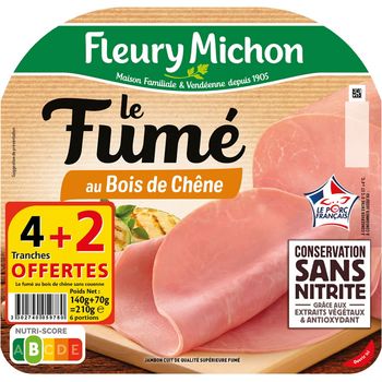 Fleury Michon le Fum? 4+2 tranches