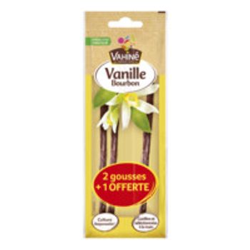 vanille bourbon vahin? 2+1 offert