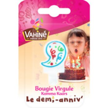 bougie virgule vahin?