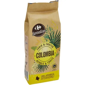 Caf? moulu Colombie CARREFOUR SENSATION