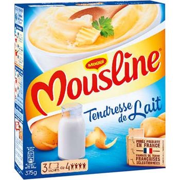 Comparez Mousline au lait entier