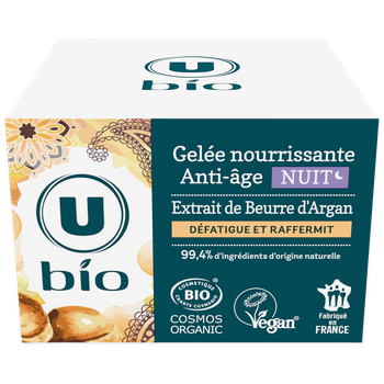 Gel?e anti ?ge nuit 50 ml U bio